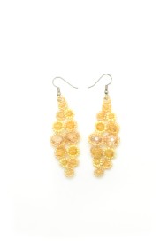 Crystal Almond Earrings